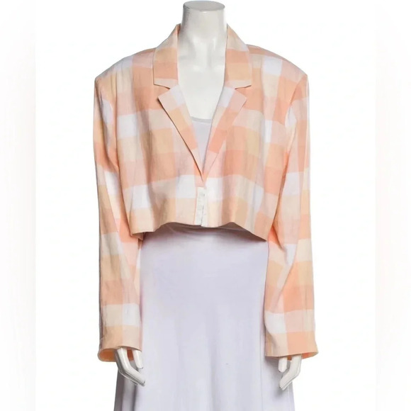 NWOT FOR LOVE & LEMONS x DOLLS KILL EUGENIE CROP BLAZER TOP Small - Picture 2 of 7